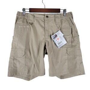 5.11 Tactical Shorts Women's Size 10 162 Tdu Khaki Khaki Taclite Pro Ripstop NEW